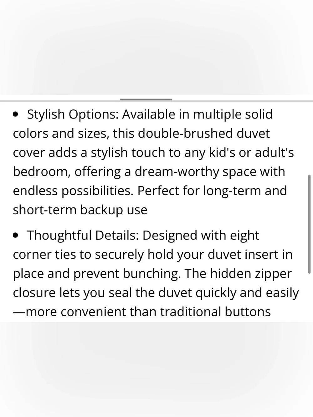 FULL Duvet Set 3Pc Ultra-Soft Microfiber - Silver Gray